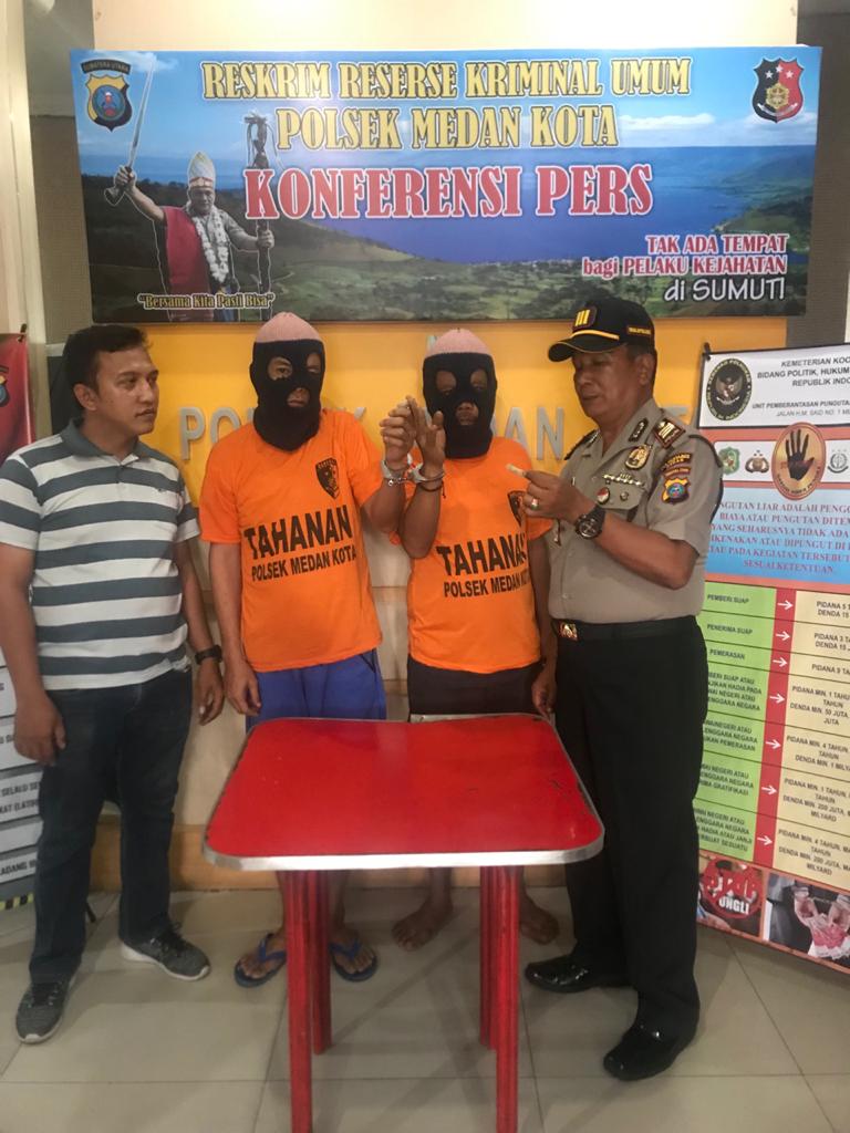 Miliki 2 Amplop Ganja Kering Diciduk TEKAB Polsek Medan Kota