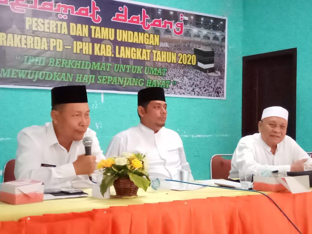PD IPHI LangkatÂ  Gelar Rakerda Bantu Pemda Sosialisasikan Corona