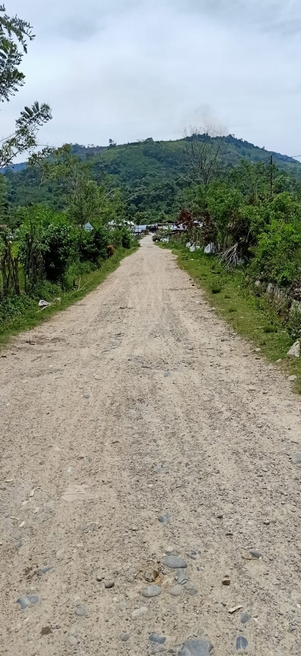 Jalan kampung Agusen Butuh perhatian Pemkab Galus