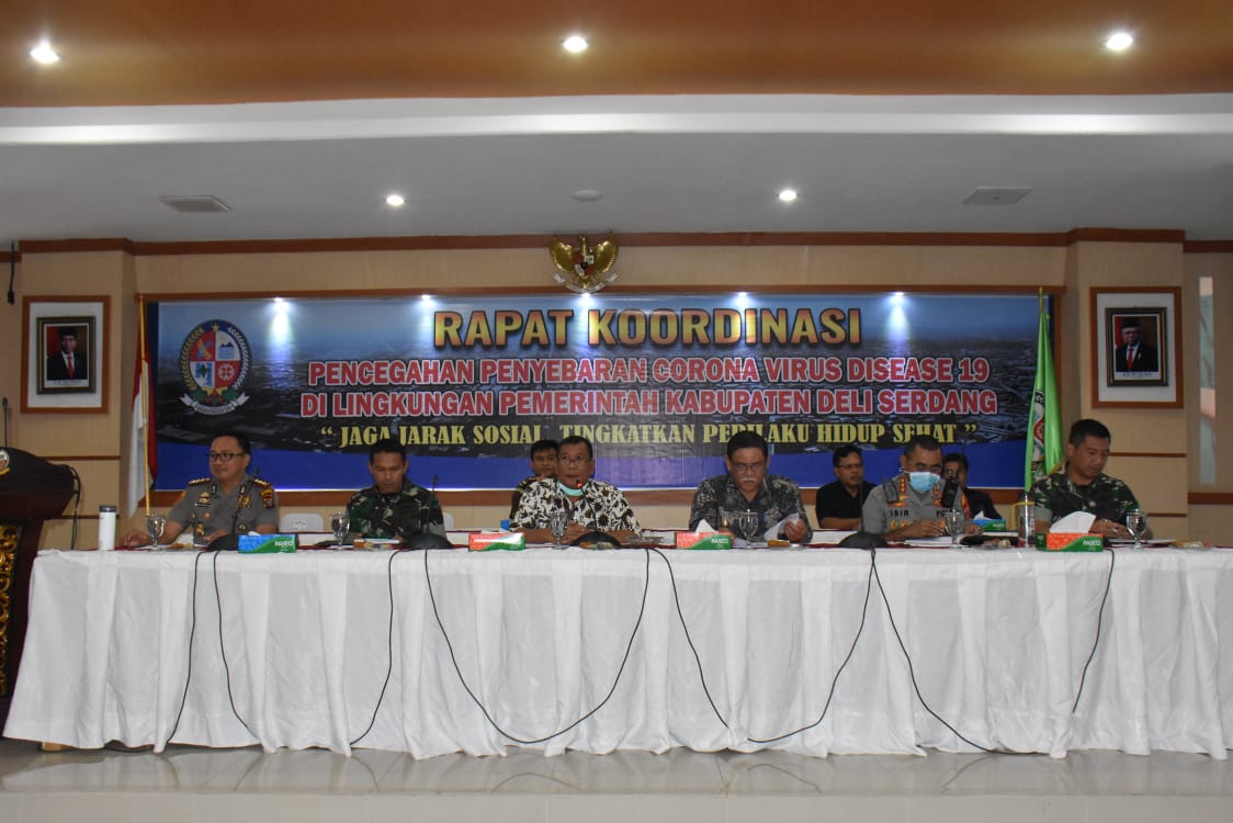 Pemkab Deli Serdang Tetapkan Status Siaga Bencana Non-Alam Corona Virus Disease (Covid-19)