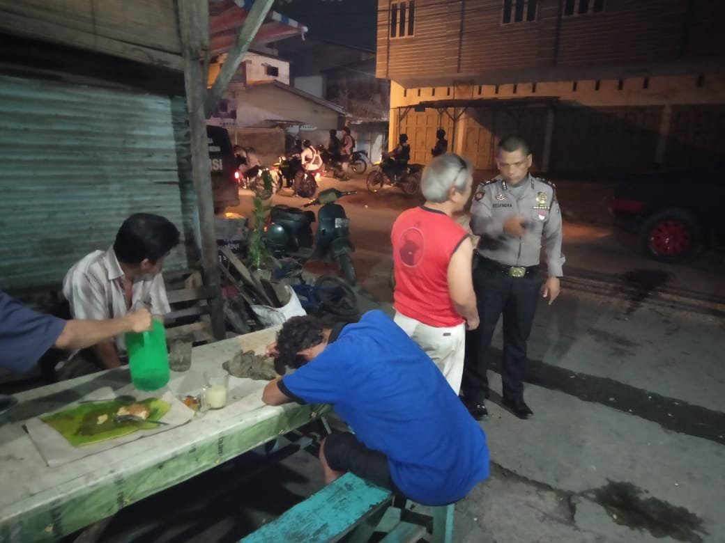 Tim Gabungan Razia Patroli 3C Bubarkan 4 Kelompok Pemuda Pesta Miras