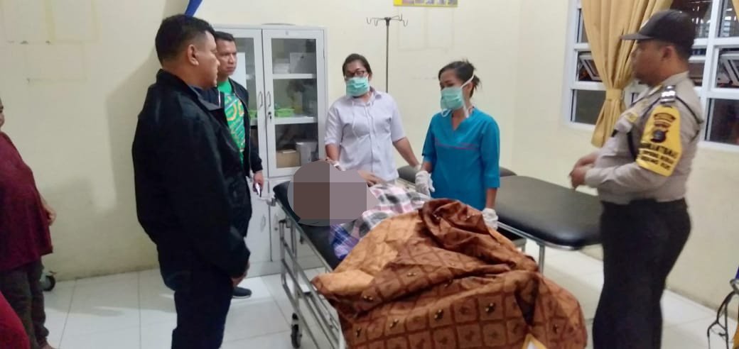 Terima laporan Gantung Diri, Polsek Batang Kuis Respon Langsung Turun Ke TKP