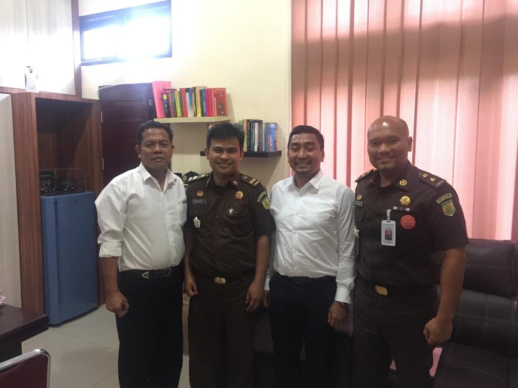 Kasat Reskrim Polresta Deli Serdang Silaturahmi ke Kejaksaan Negeri Deli serdang