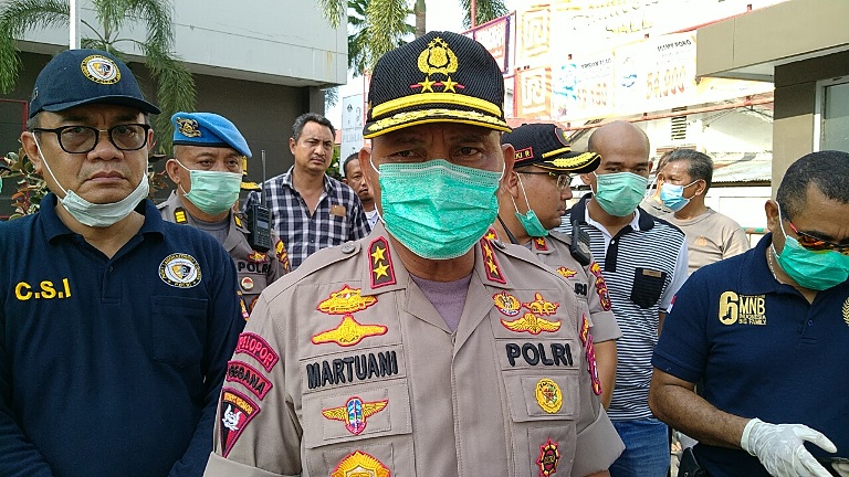 Gas Meledak, Ruangan Dapur Ramayana Plaza SM Raja Medan Berantakan
