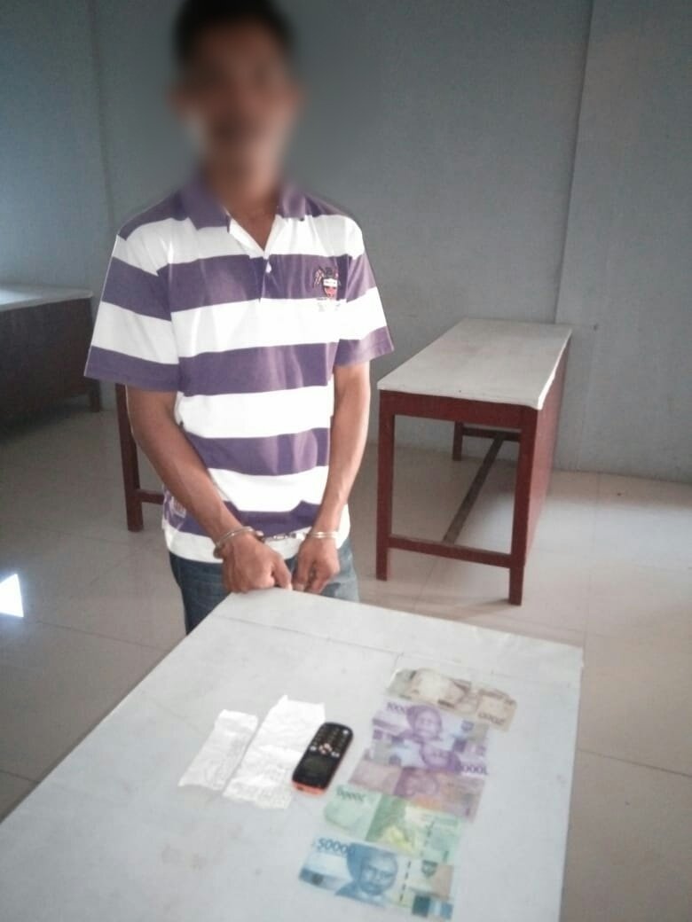 Jual Kupon Togel SM Diringkus Tim Tekab Unit Reskrim Polsek Batang Kuis