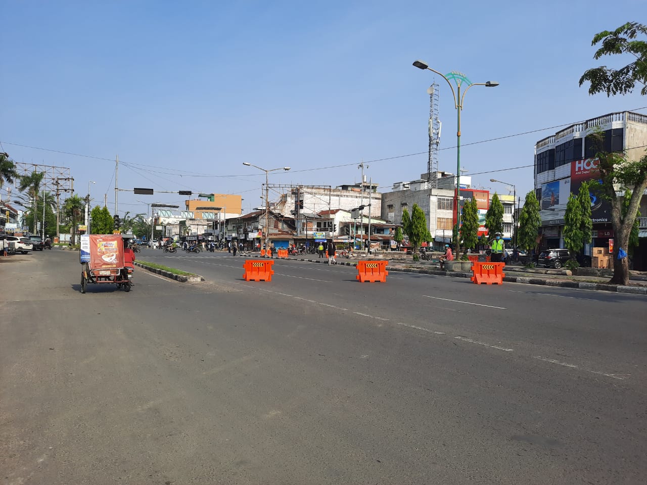 Antisipasi Virus Corona, 12 Ruas Jalan Kota Medan Ditutup