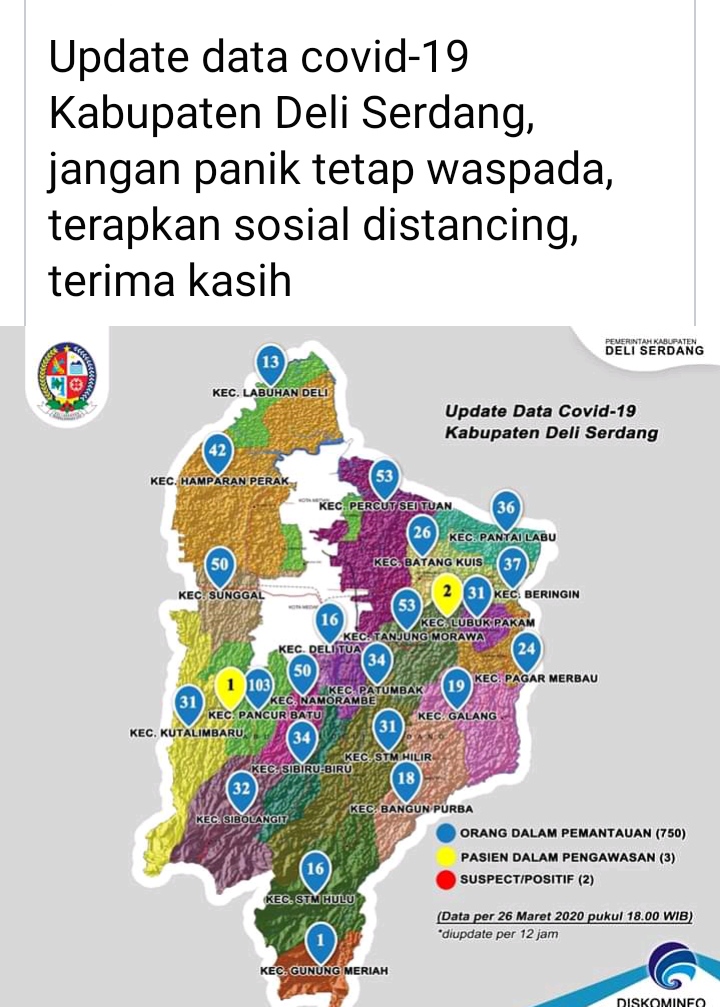 Kecamstan PS Tuan ODP 53 Orang, Camat Lamban Bersikap