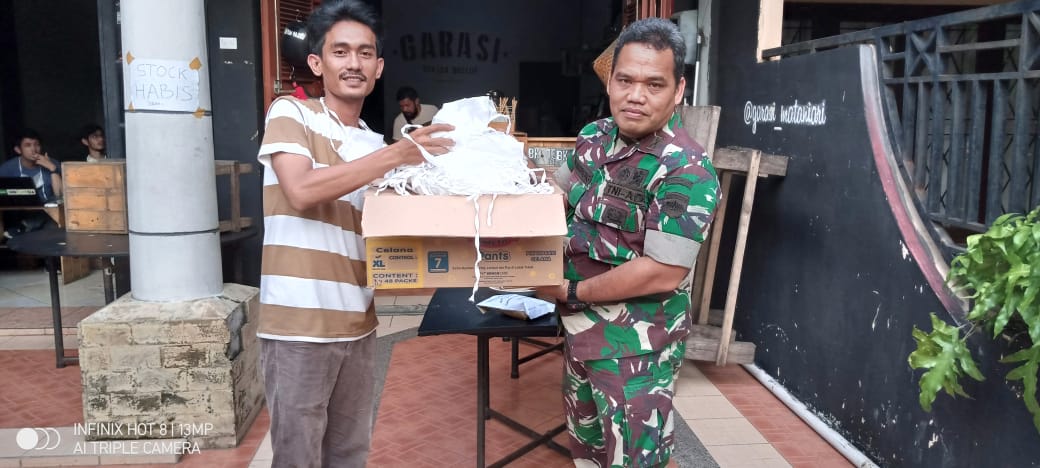 Gerakan Bergotong Royong Sudah Bagikan 12 Ribu Masker dan 5 Ribu Botol Hand Sanitizer