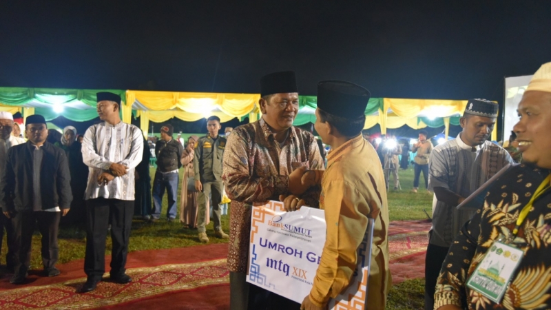 10 Juara MTQ Kota Padang Sidimpuan Umrah Gratis