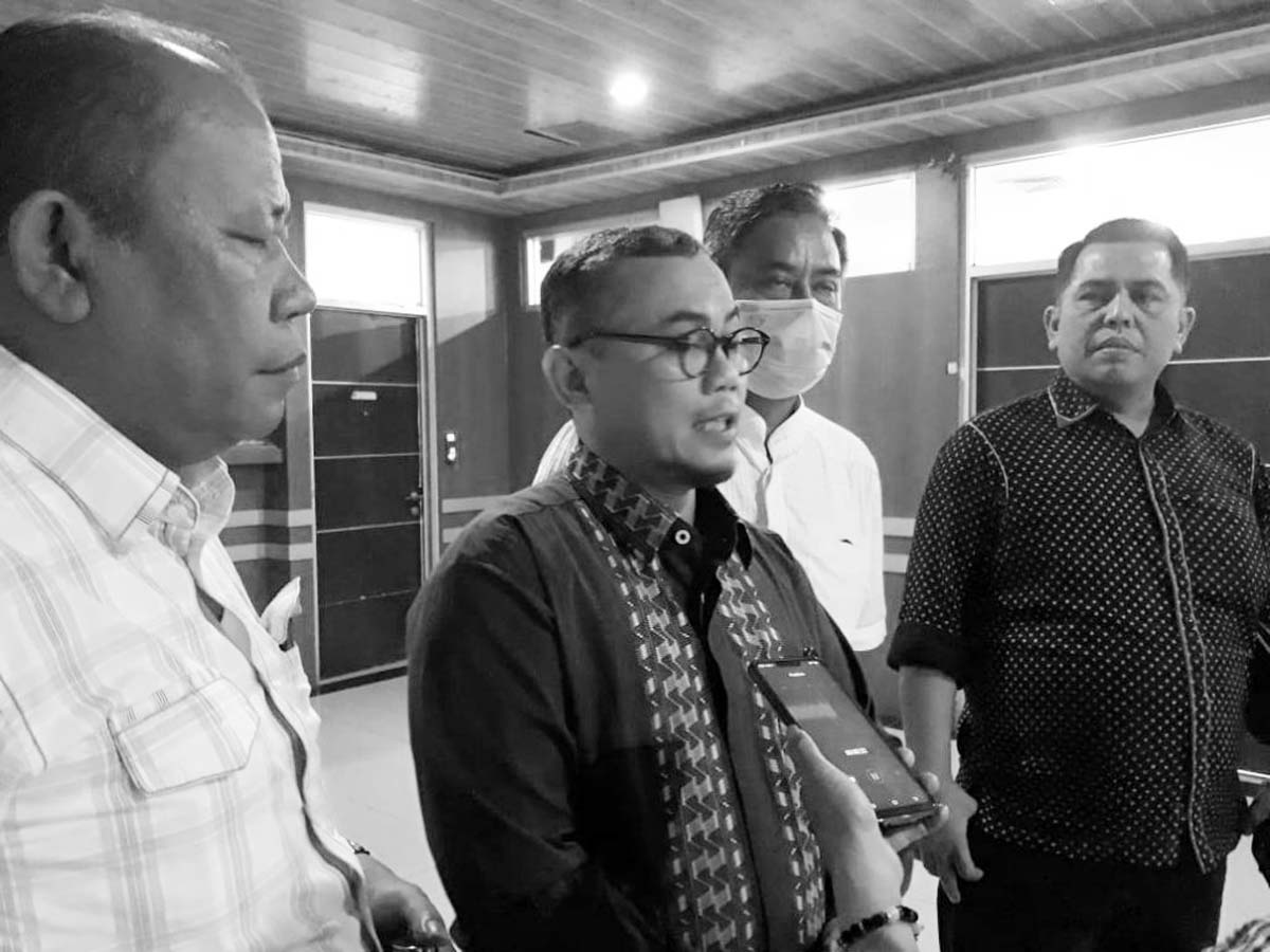 Komisi I DPRD Medan Tinjau Pintu Masuk Gedung Dewan