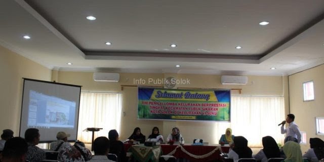 Lomba Kelurahan Berprestasi Tingkat Kecamatan Lubuk Sikarah