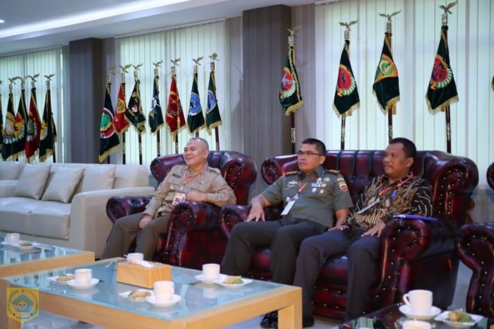 Pemkab Pakpak Bharat Ikuti Rakornis TMMD 2020