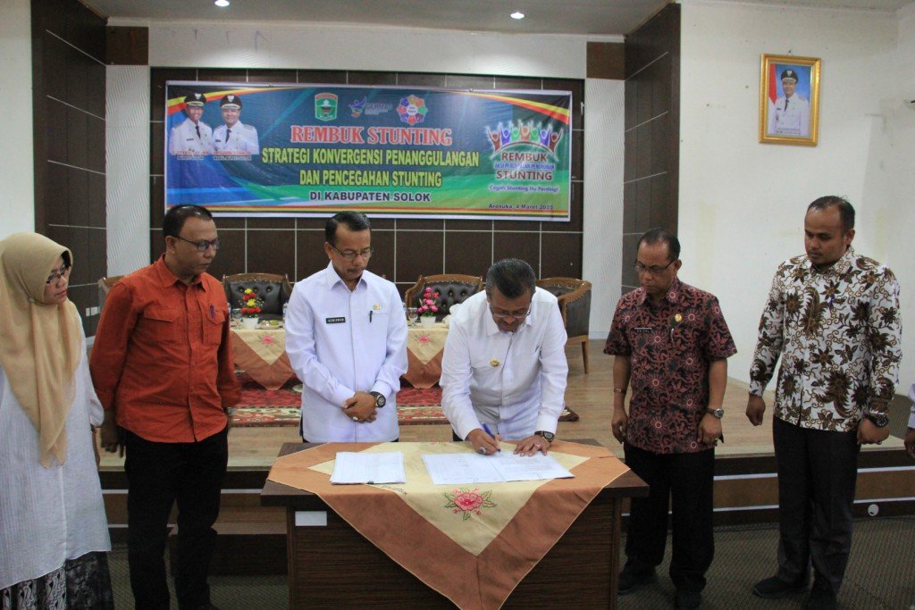 Pemkab Solok gelar intervensi penurunan Stunting terintegrasi