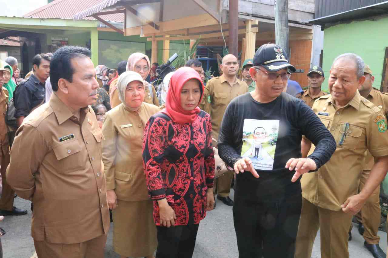 Plt Ketua TP PKK Kota Medan Kunjungi Posyandu Lestari IV Pekan Labuhan