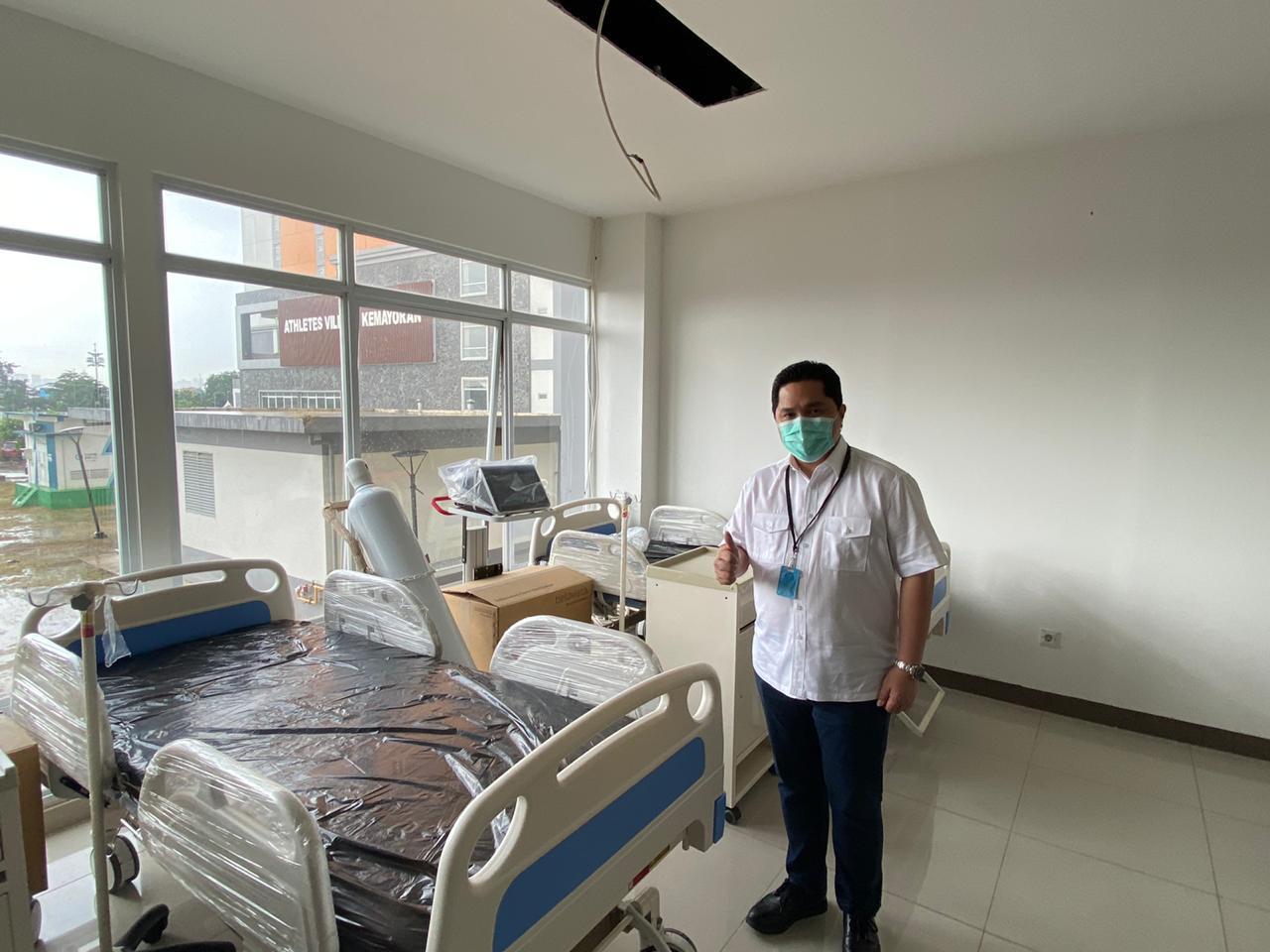 Senin 23 Maret RS Darurat Penanganan Covid-19 Sudah Siap Beroperasi