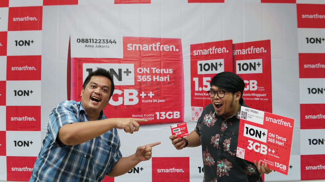 Smartfren Rilis Kartu Perdana 1ON+ dan Voucher Data Mingguan