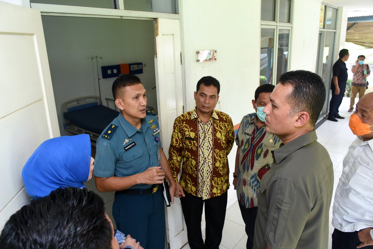 Wagubsu Tinjau Persiapan RS GL Tobing sebagai Posko Sarana Utama PDP Covid-19