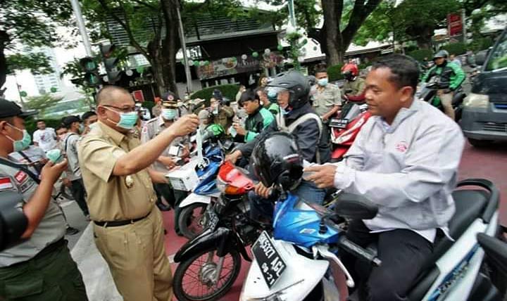 Pemko Medan Bagikan 10 Ribu Masker Gratis