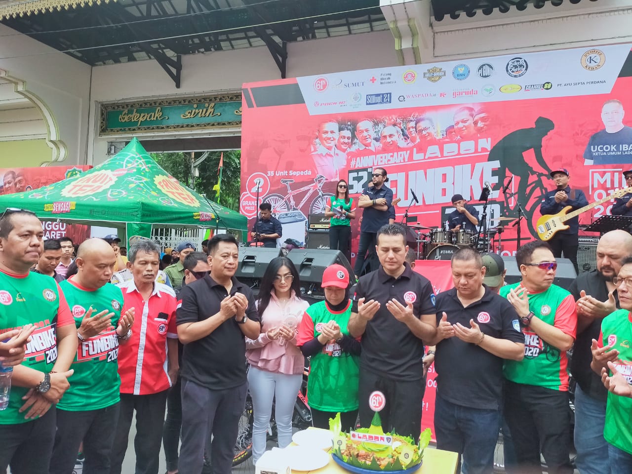 Bersepeda Bersama Ribuan Warga, Wagubsu Berharap Banyak Lahir Komunitas Positif di Sumut