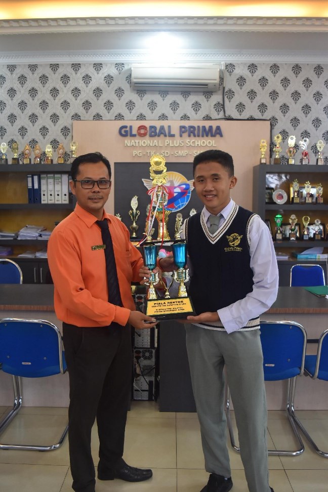 Siswa SMA Global Prima Raih Juara I Olimpiade Kimia se-Sumut