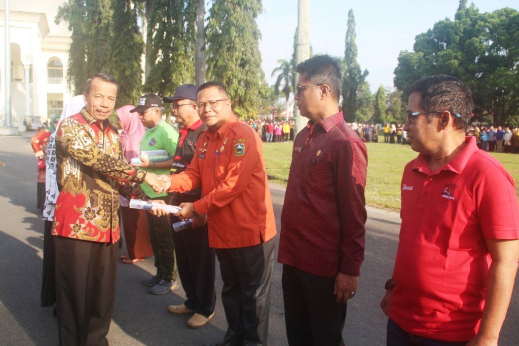 Sekda Solok pimpin apel gabungan seluruh SKPD