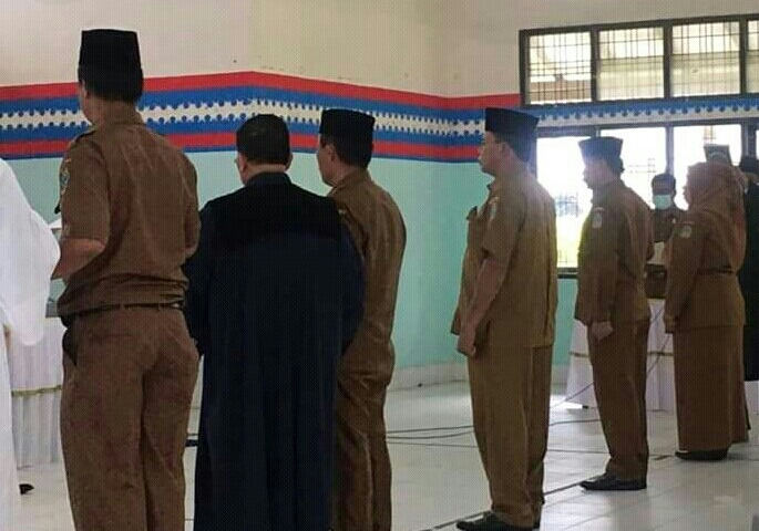 Dilantik Ditengah Badai Covid-19 Pelantikan 13 Kasek di Sumut Langgar Surat Edaran Mendagri