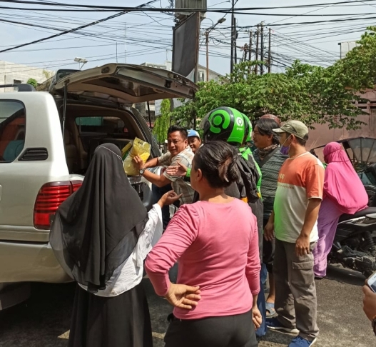 Notaris Muslim Berbagi, H Subandy : Semoga Wabah Corona Cepat Berlalu