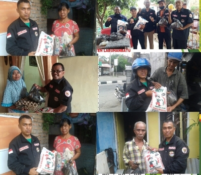 Ditengah Pandemi Corona, DPW Pemuda NKRI Berbagi Dengan Masyarakat