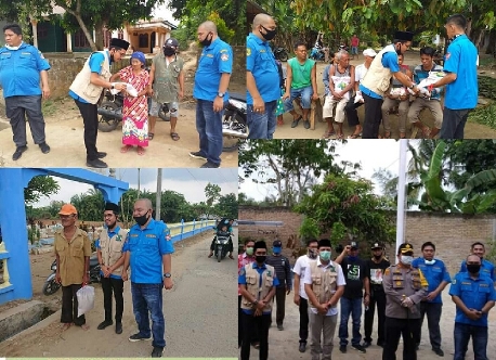 Andi Lestari dan Kapolres AKBP Ikhwan Bersama KSJ Salurkan Bantuan ke Masjid dan Gereja