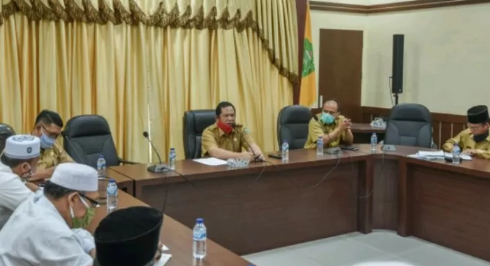 Darurat COVID-19, Pemkot Padangsidimpuan dan MUI Rapat