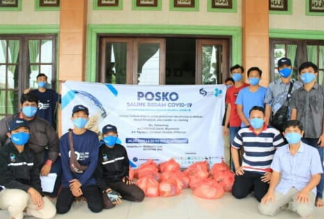Salink Redam Covid-19 Salurkan Bantuan Untuk Masyatakat