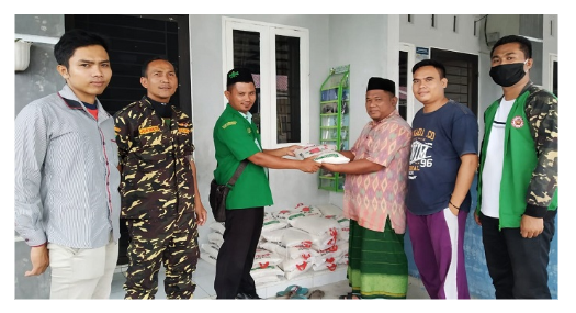 GP Ansor Sumut Bagikan 500 Paket Sembako di Kecamatan Percut Sei Tuan dan Batangkuis