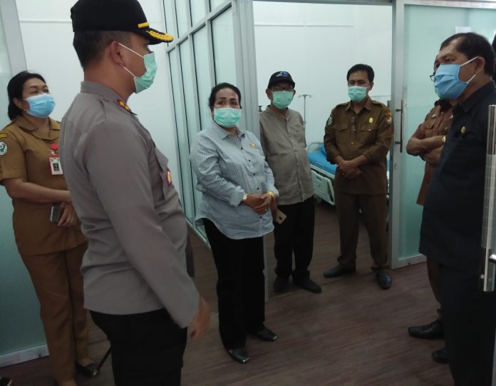 Percepat Penanganan Covid-19, Bupati Karo Tinjau Ruang Isolasi RSUD Kabanjahe