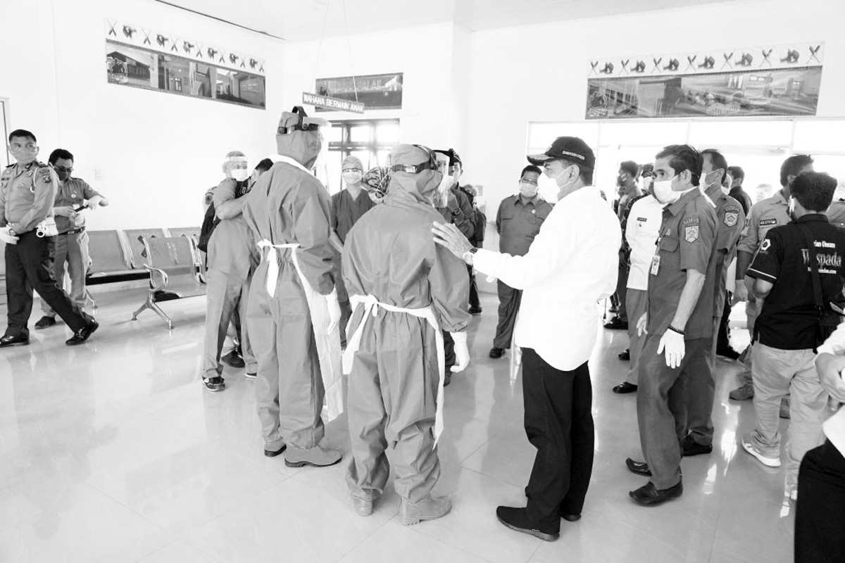 Gubsu Edy Rahmayadi Kunker ke Pakpak Bharat