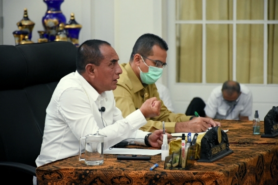 Gubsu Akan Tambah Bantuan APD dan Percepat Bantuan PKH