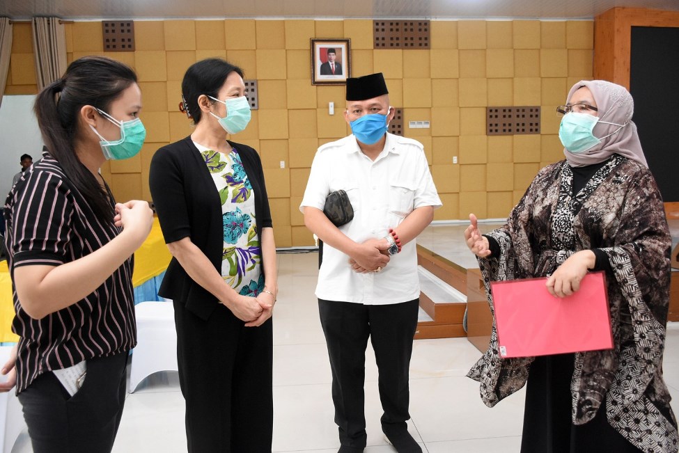 Sumut Terima Bantuan 5.000 Masker dari Konjen China