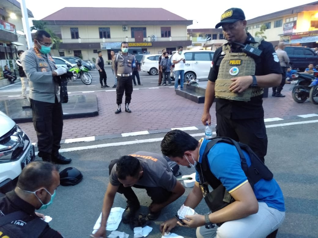 GKN di Selambo Ujung, 15 Orang Pelaku Narkoba dan Penjudi Diamankan