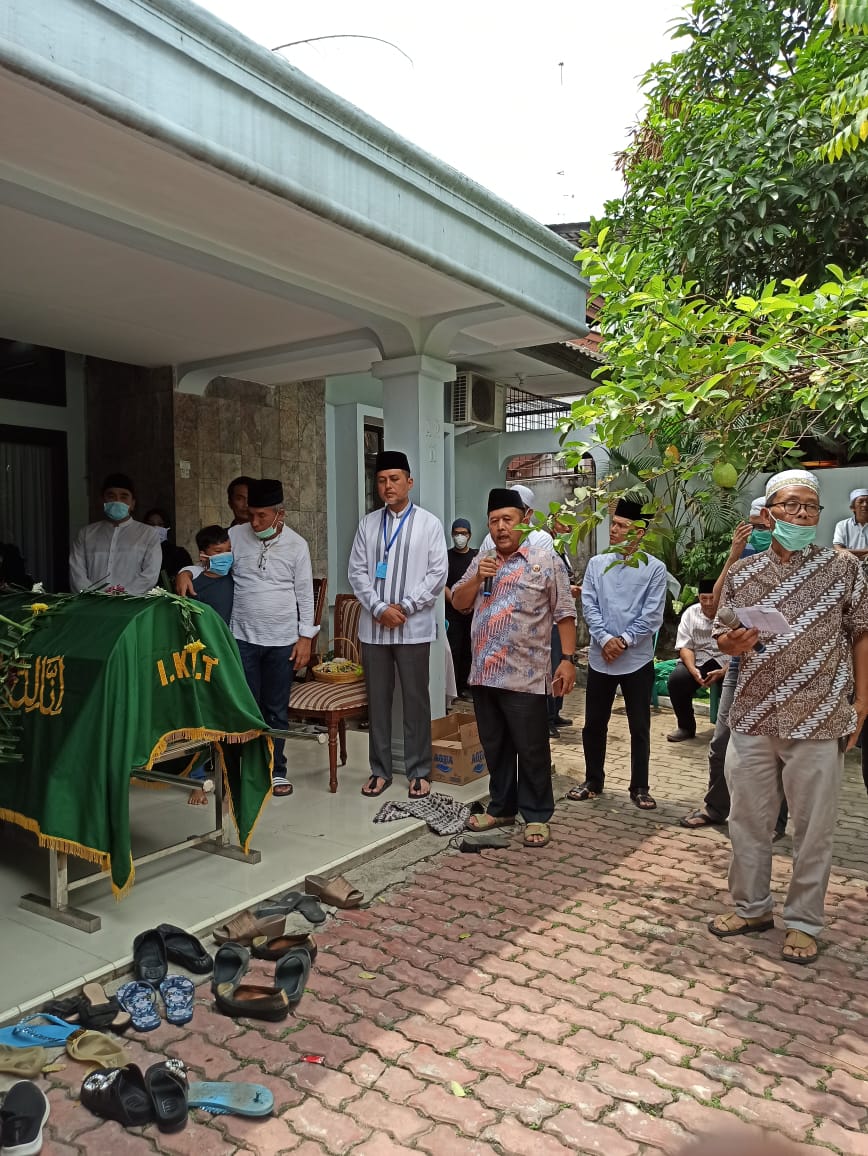 Mertua Ketua Koni Sumut Meninggal, Wagubsu Pimpin Pemberangkatan Jenazah