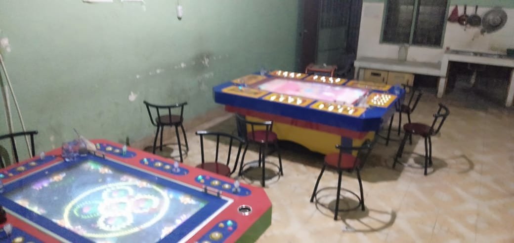 Polsek Tanjung Morawa Polresta Deli Serdang Amankan Mesin Ketangkasan Tembak Ikan Dan Sepeda Motor