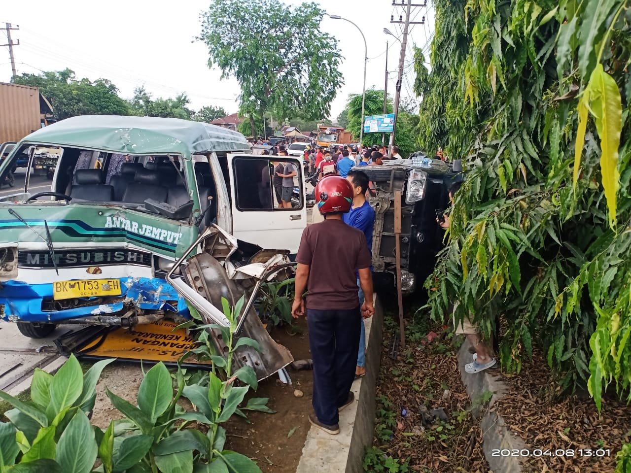 Mopen Merisi jaya Terkam Betor Pengemudi Betor, Tewas Di Tempat
