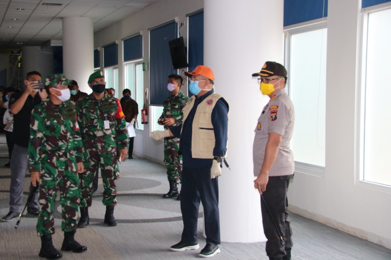 Kapolresta Deli Serdang Pimpin Pengamanan Kedatangan WNI Dari Malaysia