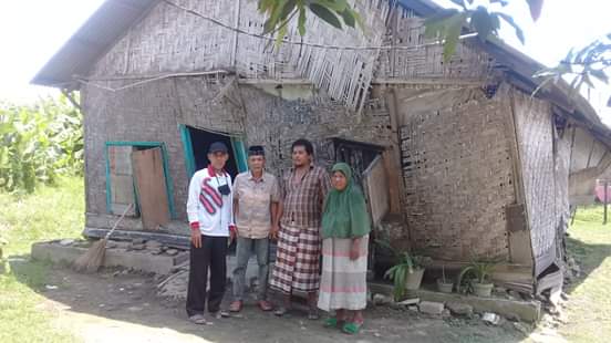 Jafar Buta Total, Tinggal Di Gubuk Reot, Perlu Bantuan Dermawan