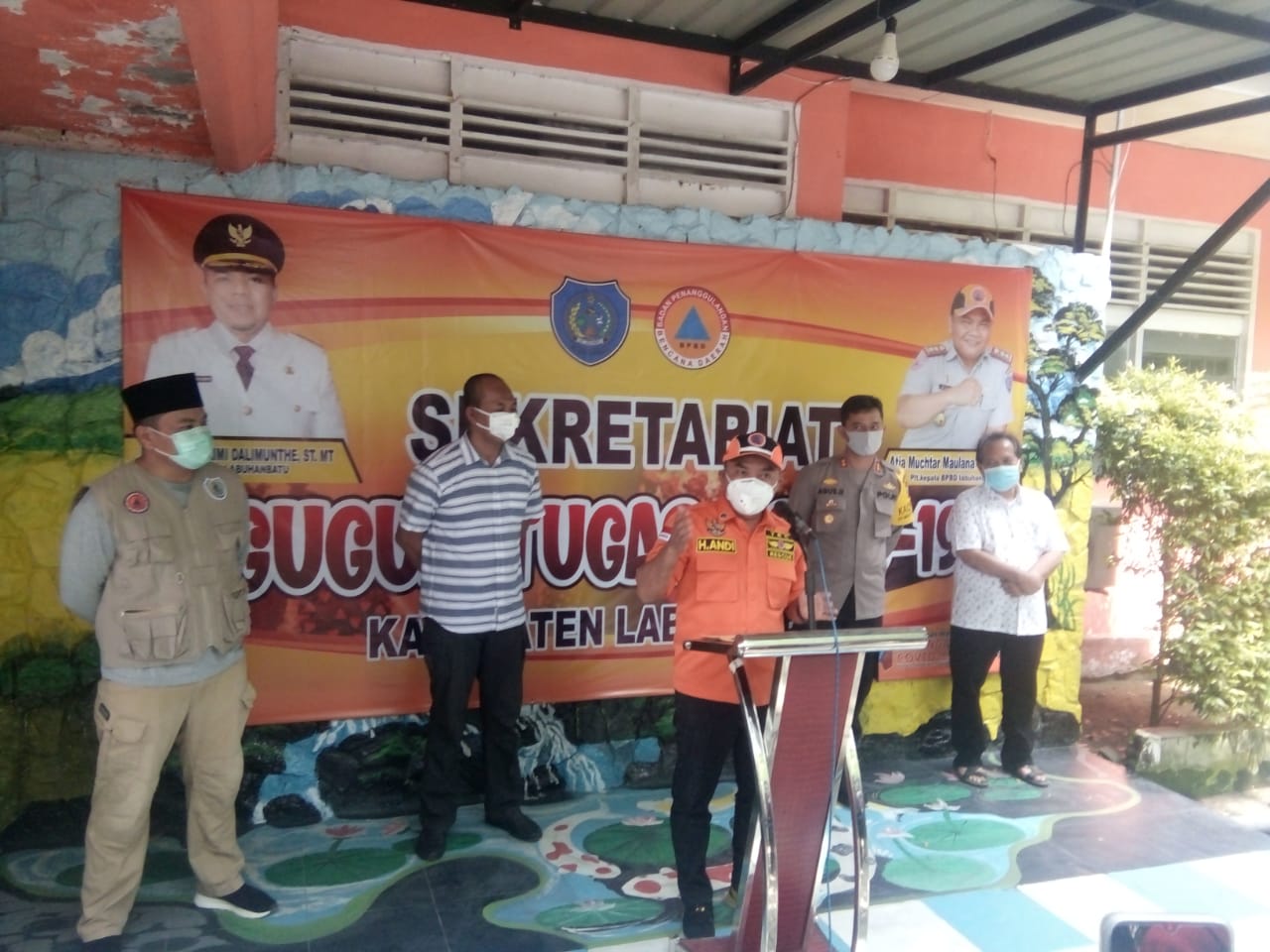 Seorang Warga Labuhanbatu Positif Covid-19, Bupati Labuhanbatu Himbau Warga Kurangi Aktifitas Luar Ruang