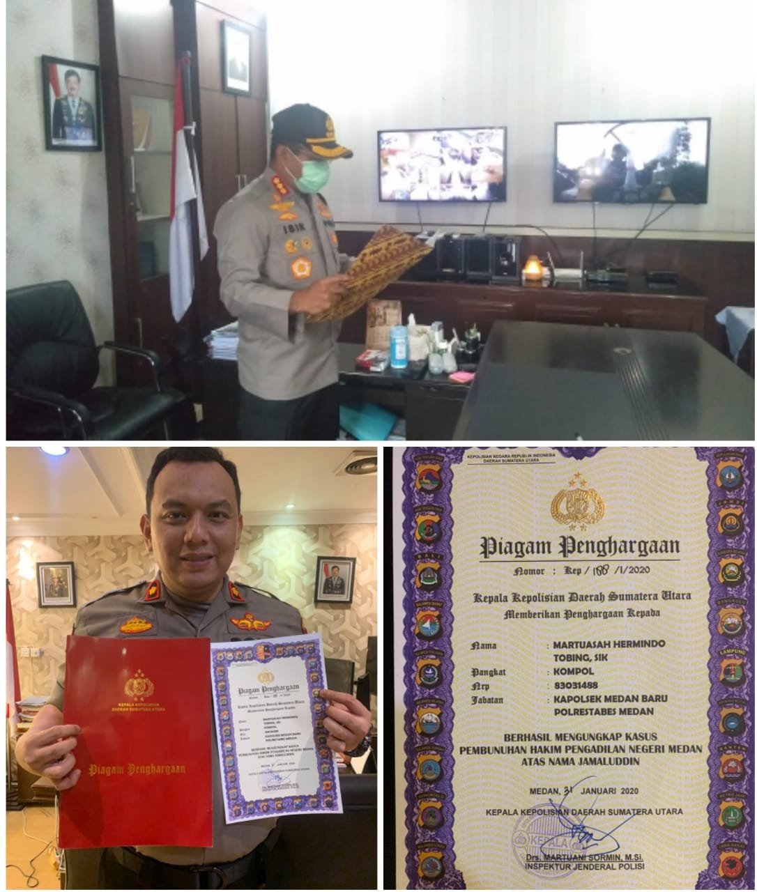 Mampu Ciptakan Rasa Aman dan Kondusif, Polrestabes Medan Menilai Polsek Medan Baru Terbaik