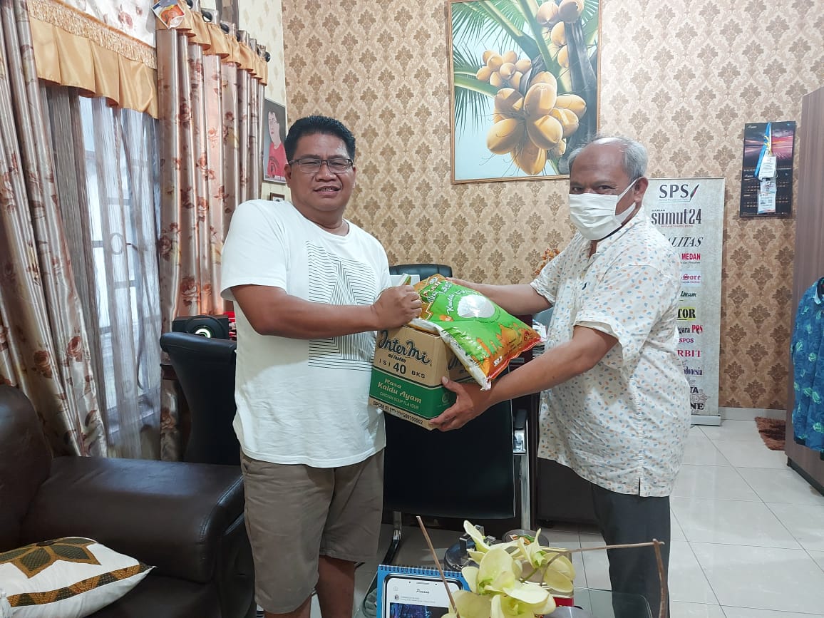 Ketua SMSI Sumut Bersilaturrahmi dengan Penasihat Organisasi, Terima kasih Pemerintah Respon Usul Insentif Bagi Media