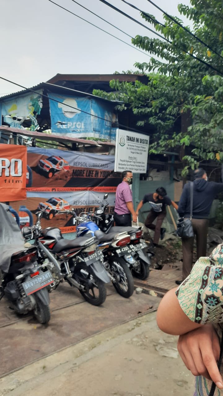 Kejati Sumut Sita Aset PT KAI Â Dikuasai Warga