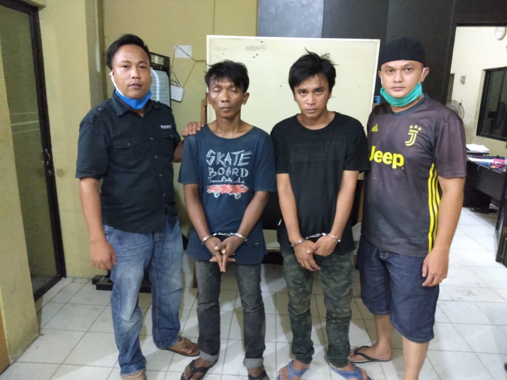 Sat Res Narkoba Polres Tanjung Balai Ringkus 2 Pengedar Shabu