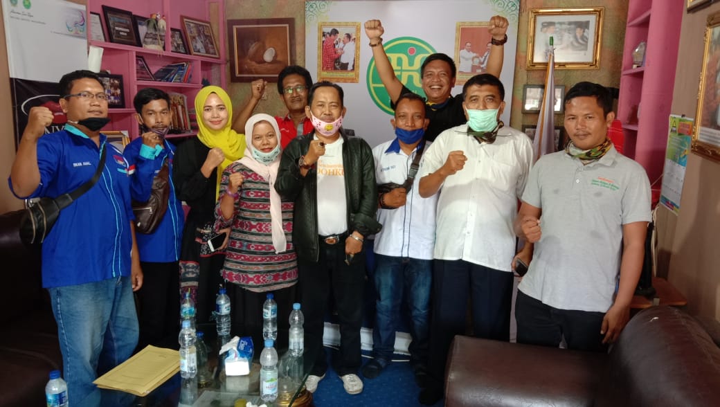 Ketum DKSU Terima Audiensi Komunitas Seniman Medan -Sumut