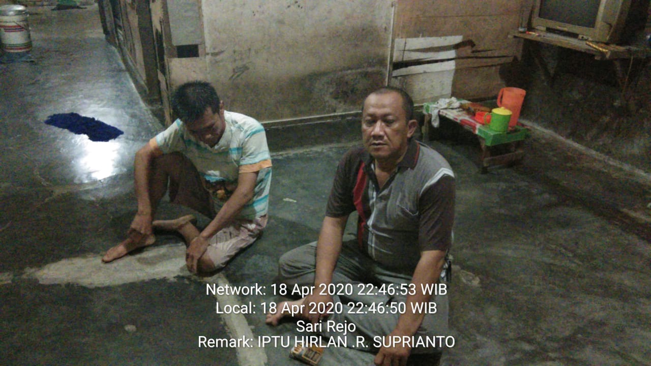 Atensi Pimpinan, Kapolsek Medan Baru Berikan Bantuan Sembako dan Uang Kepada Atek Pencuri Beras 5 Kg
