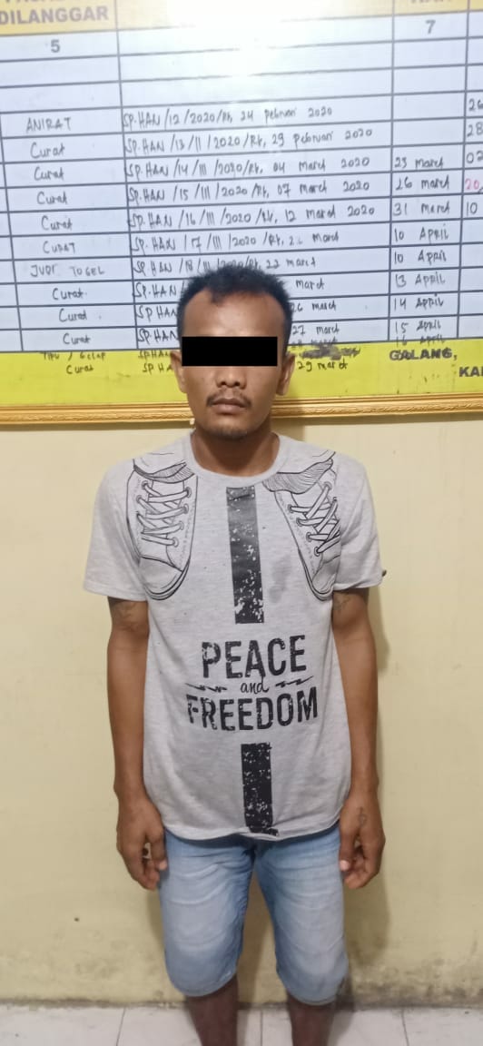 Polsek Galang Polresta Deli Serdang Tangkap Pelaku Curanmor